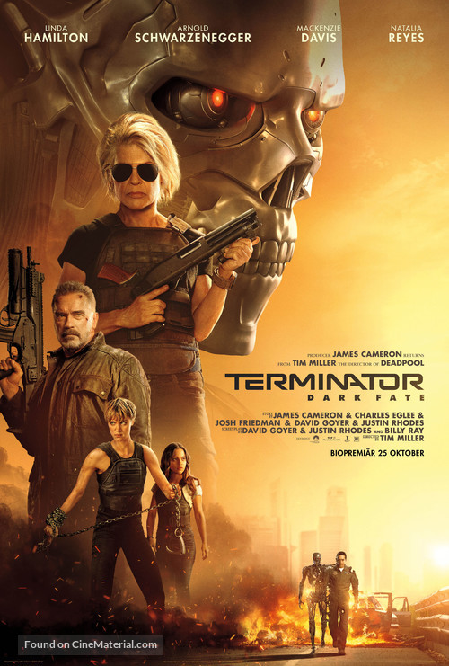 Terminator: Dark Fate - Swedish Movie Poster
