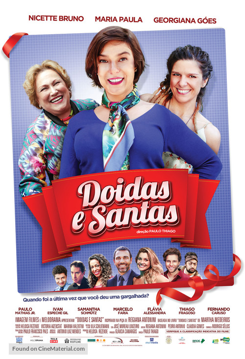 Doidas e Santas - Brazilian Movie Poster