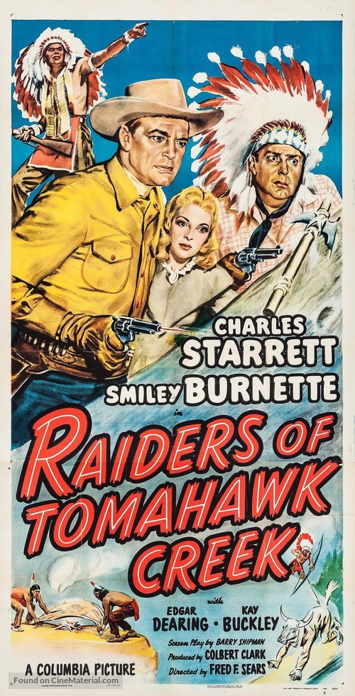 Raiders of Tomahawk Creek - Movie Poster