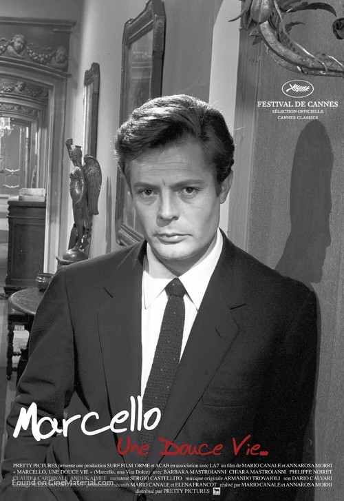 Marcello, una vita dolce - French Movie Poster