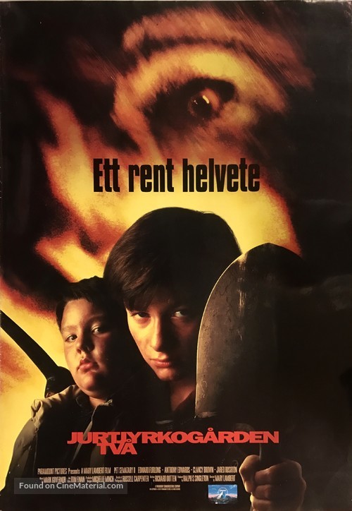 Pet Sematary II - Swedish Movie Poster