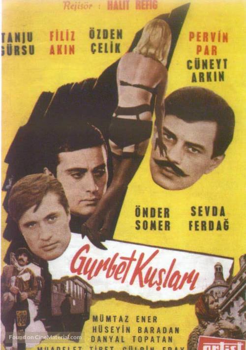 Gurbet kuslari - Turkish Movie Poster