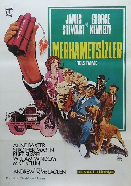 Fools&#039; Parade - Turkish Movie Poster