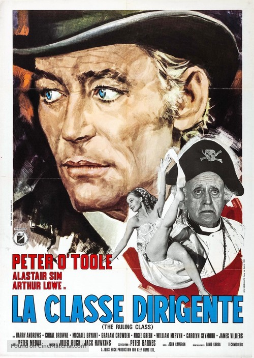 The Ruling Class - Italian Movie Poster