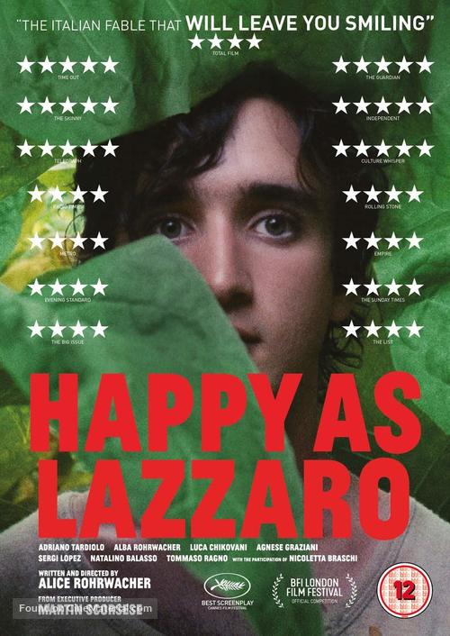 Lazzaro felice - British DVD movie cover