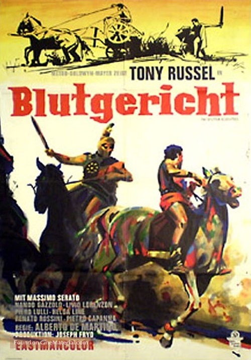 La rivolta dei sette - German Movie Poster