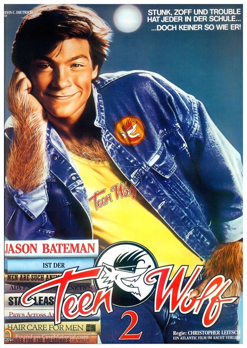 Teen Wolf Too - German Movie Poster