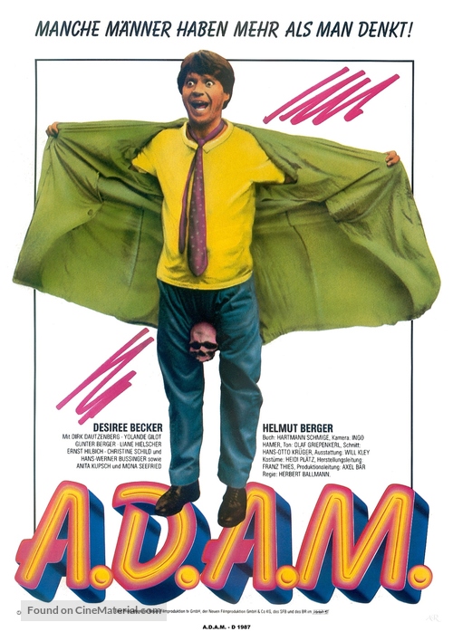 A.D.A.M. - German Movie Poster