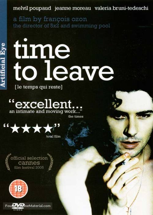 Temps qui reste, Le - British Movie Cover