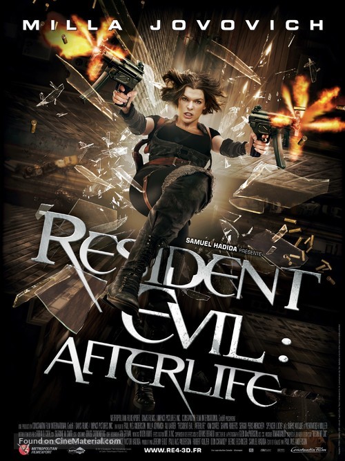 Resident Evil: Afterlife - French Movie Poster