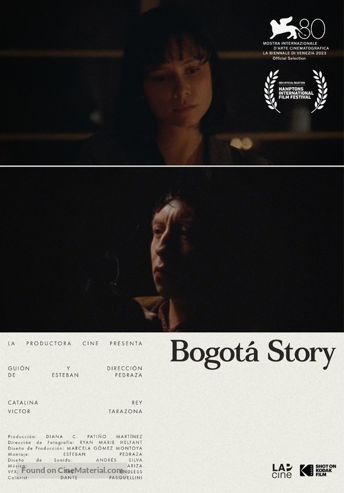 Bogot&aacute; Story - Colombian Movie Poster