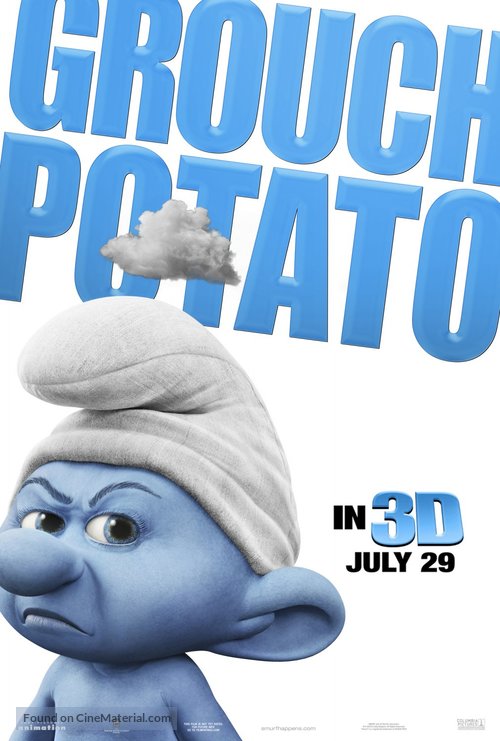 The Smurfs - British Movie Poster