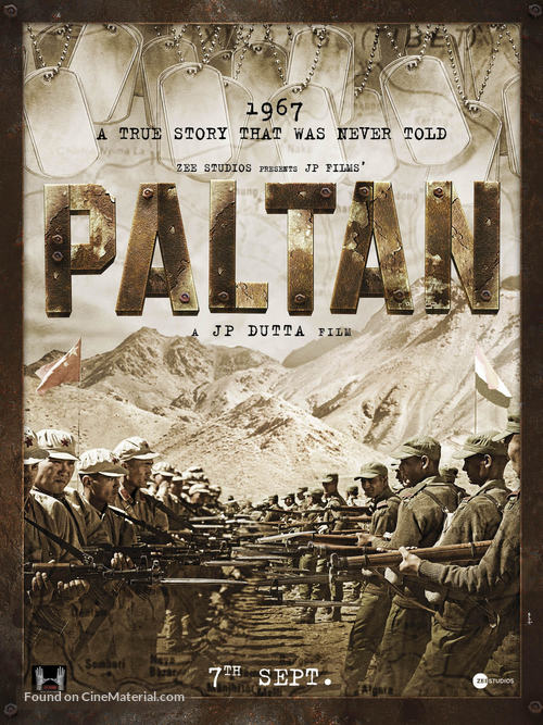 Paltan - Indian Movie Poster