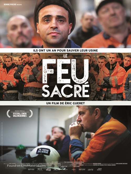 Le feu sacr&eacute; - French Movie Poster