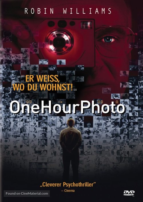 One Hour Photo - German DVD movie cover