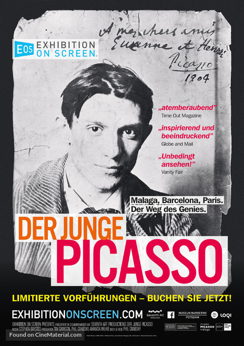 Young Picasso - German Movie Poster