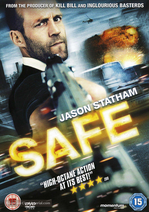 Safe - British DVD movie cover