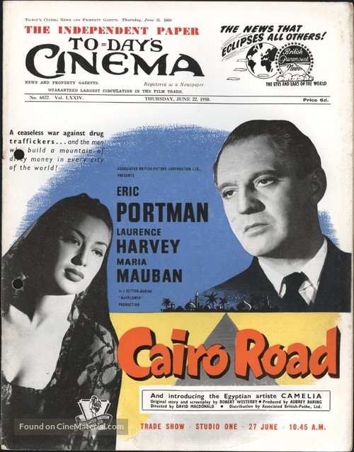 Cairo Road - British poster