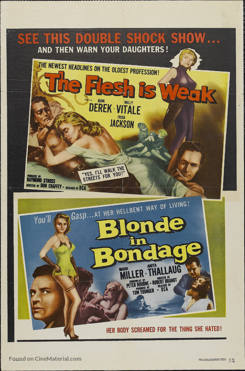 Blondin i fara - Combo movie poster