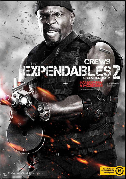 The Expendables 2 - Hungarian Movie Poster