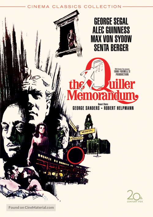 The Quiller Memorandum - DVD movie cover