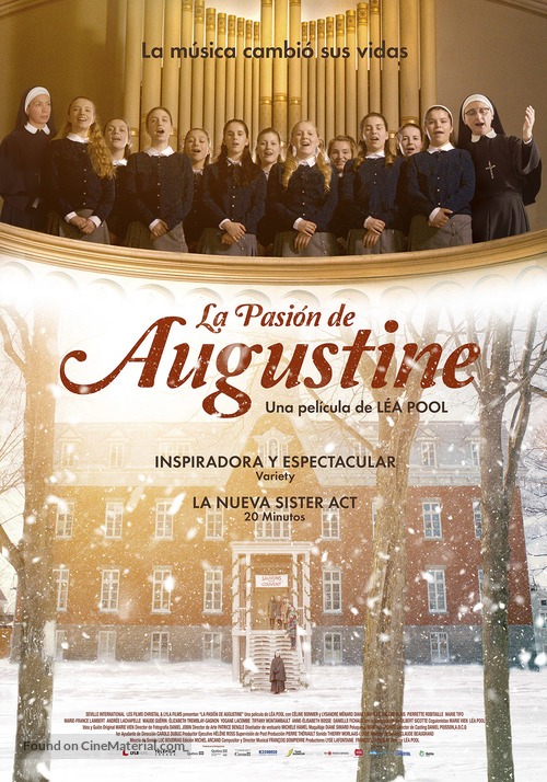 La Passion d&#039;Augustine - Spanish Movie Poster