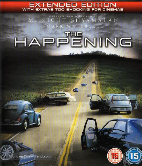 The Happening - British Blu-Ray movie cover
