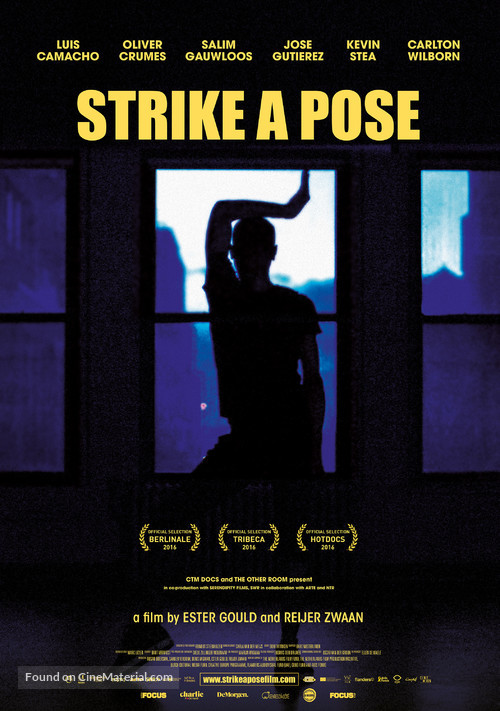 Strike a Pose - Belgian Movie Poster