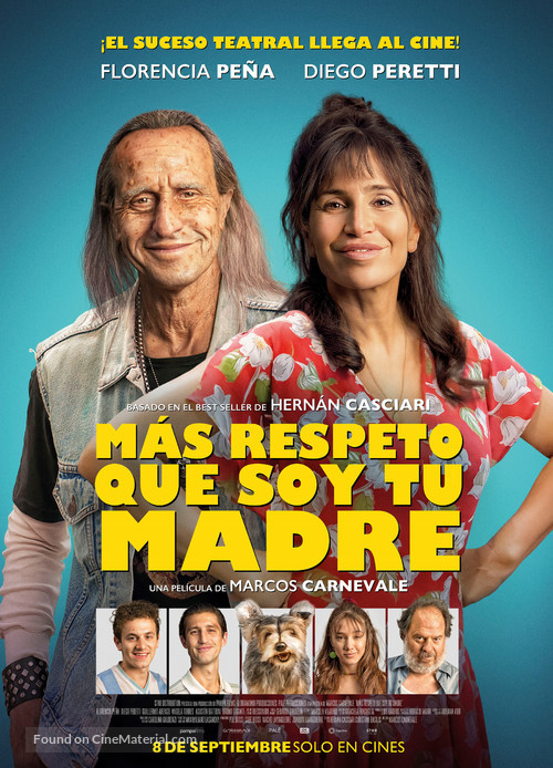 M&aacute;s respeto que soy tu madre - Argentinian Movie Poster