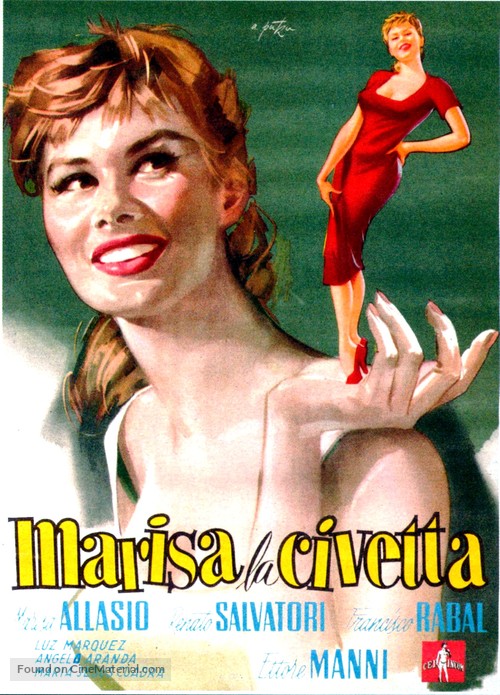 Marisa la civetta - Italian Movie Cover