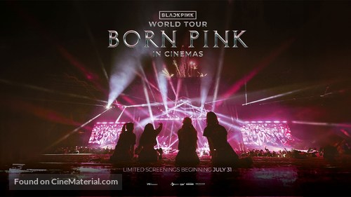 Blackpink World Tour (Born Pink) in Cinemas - Movie Poster