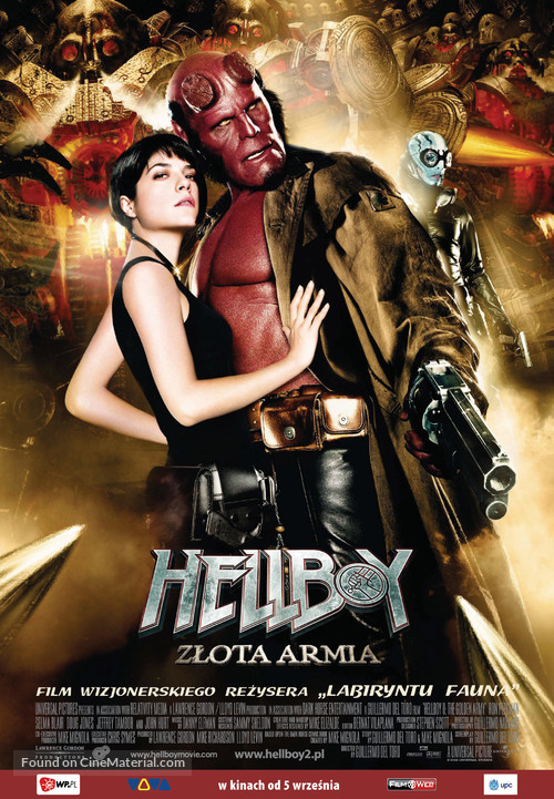Hellboy II: The Golden Army - Polish Movie Poster