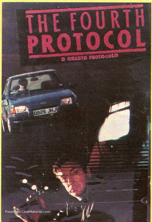 The Fourth Protocol - Brazilian Movie Poster