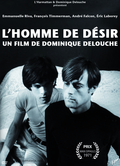 L&#039;homme de d&eacute;sir - French Movie Cover