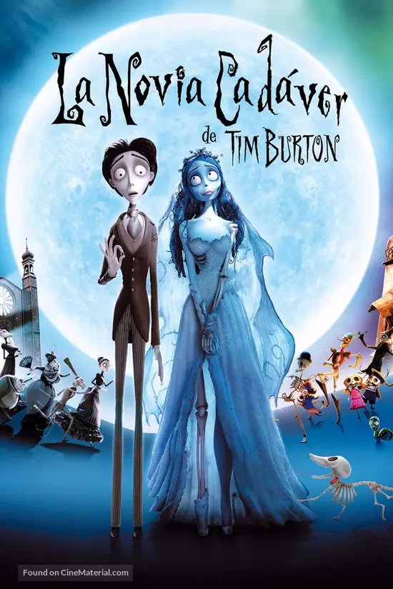 Corpse Bride - Spanish Movie Cover