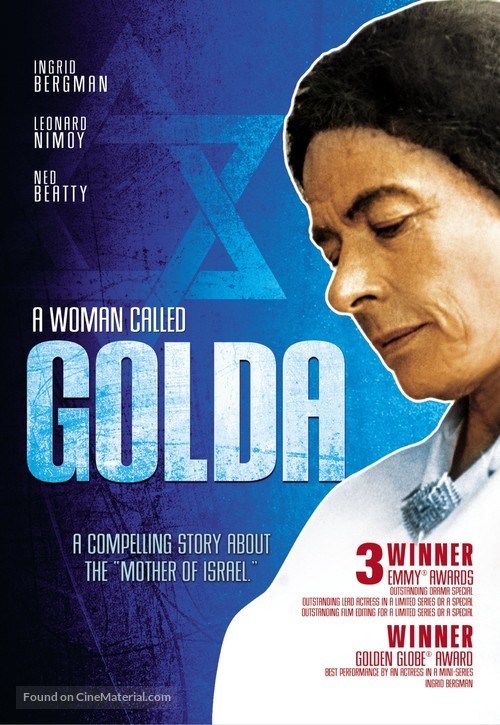 A Woman Called Golda - DVD movie cover