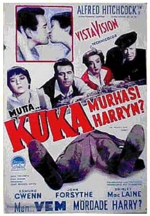 The Trouble with Harry - Finnish Movie Poster