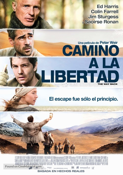 The Way Back - Peruvian Movie Poster