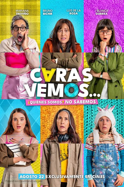 Caras Vemos - Mexican Movie Poster