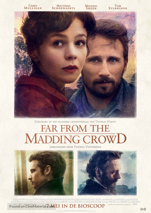 Far from the Madding Crowd - Dutch Movie Poster