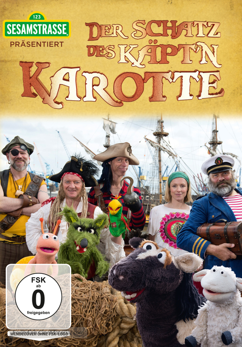 Sesamstrasse pr&auml;sentiert: Der Schatz des K&auml;pt&#039;n Karotte - German Movie Cover