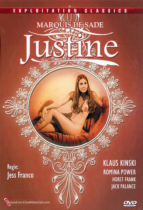Marquis de Sade: Justine - German DVD movie cover
