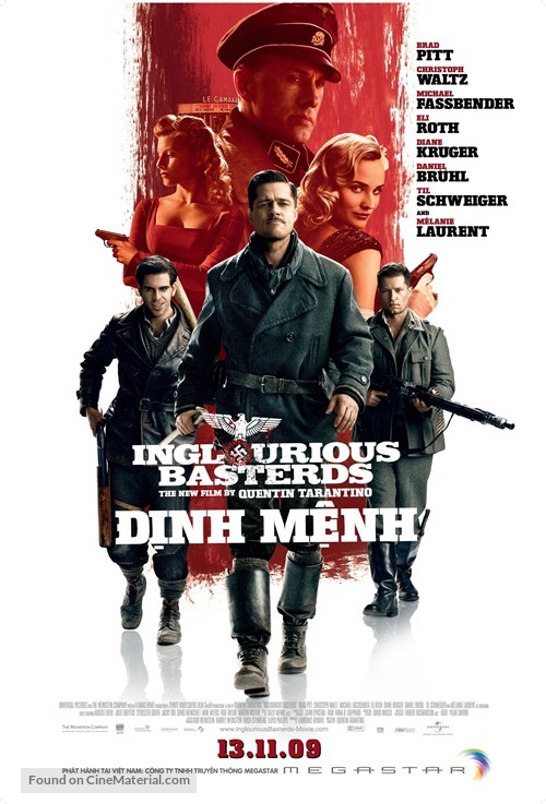 Inglourious Basterds - Vietnamese Movie Poster