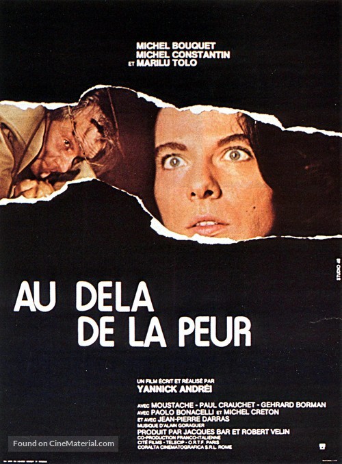 Au-del&agrave; de la peur - French Movie Poster