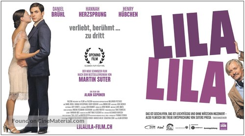 Lila, Lila - Swiss Movie Poster
