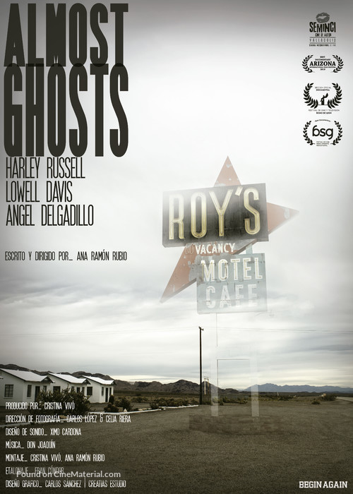 Almost Ghosts - Spanish Movie Poster