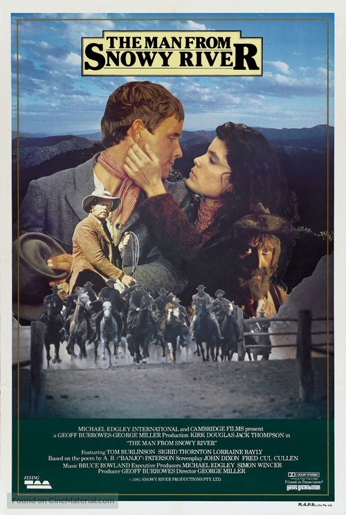 The Man from Snowy River - Australian Movie Poster