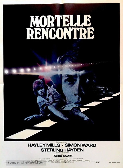 Deadly Strangers - French Movie Poster