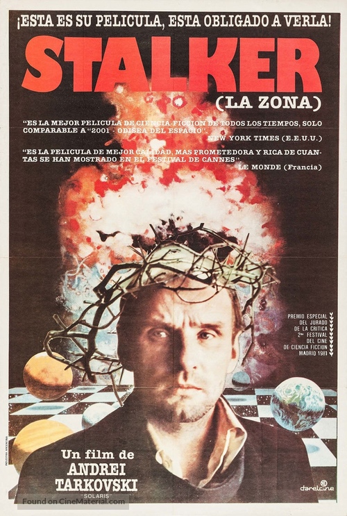 Stalker - Argentinian Movie Poster