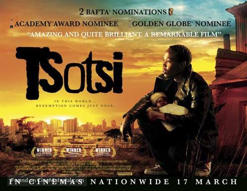 Tsotsi - British Movie Poster